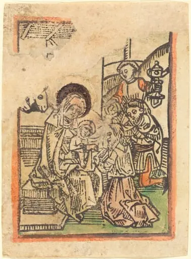 The Adoration of the Magi, by German 15th Century