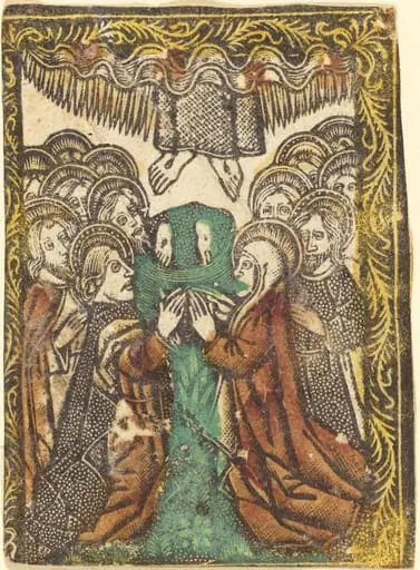 The Ascension, by German 15th Century