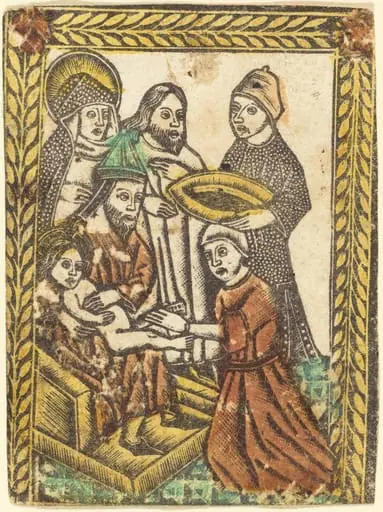 The Circumcision, by German 15th Century, 1470