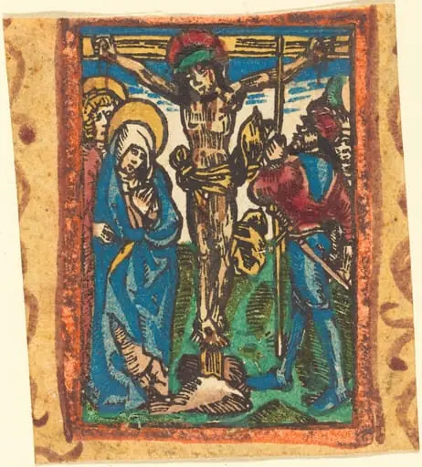 The Crucifixion, by German 15th Century
