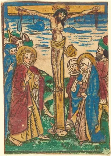 The Crucifixion, by German 15th Century