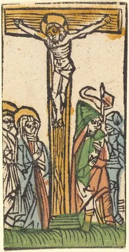 The Crucifixion, by German 15th Century
