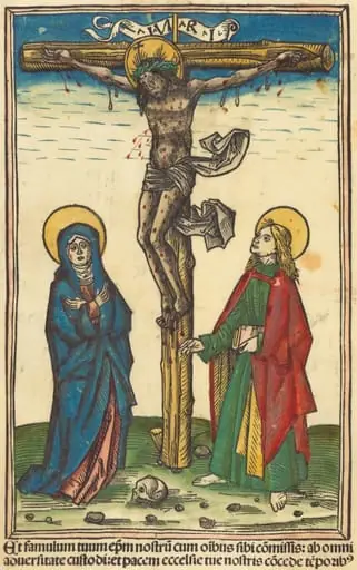 The Crucifixion, by German 15th Century