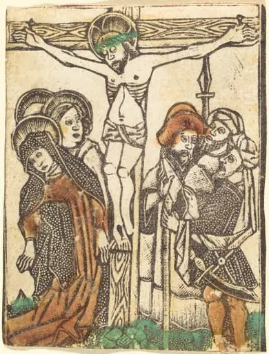 The Crucifixion, by German 15th Century