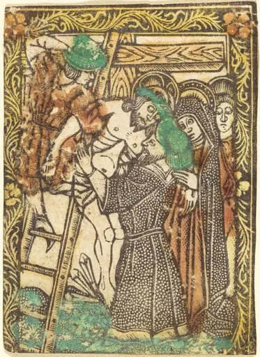 The Descent from the Cross, by German 15th Century
