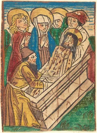 The Entombment, by German 15th Century