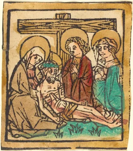 The Lamentation, by German 15th Century