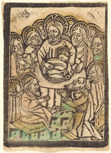 The Last Supper, by German 15th Century