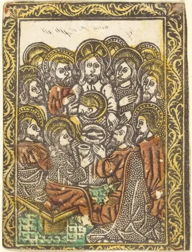The Last Supper, by German 15th Century