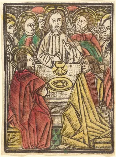 The Last Supper, by German 15th Century