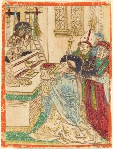 The Mass of Saint Gregory, by German 15th Century