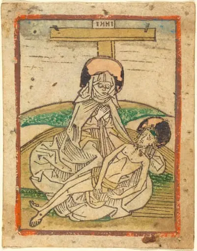 The Pietà, by German 15th Century