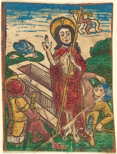 The Resurrection, by German 15th Century