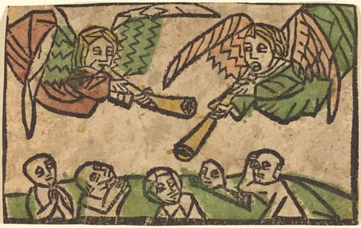 The Resurrection of the Dead, by German 15th Century