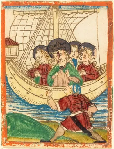 The Voyage of Saint Ursula, by German 15th Century