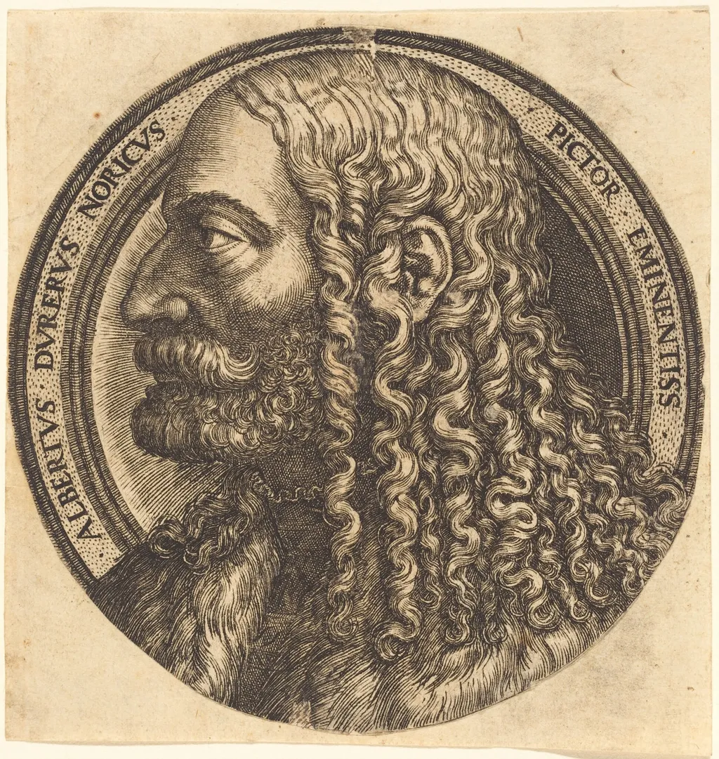 Albrecht Durer, by German 16th Century, ink, 1520