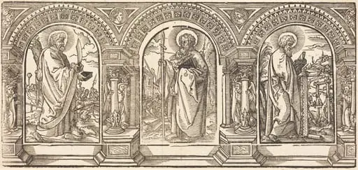 Christ and His Disciples I, by German 16th Century