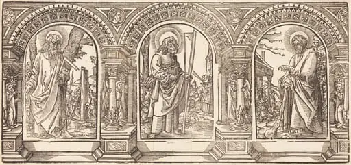Christ and His Disciples IV, by German 16th Century