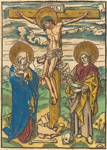 Christ on the Cross, by German 16th Century