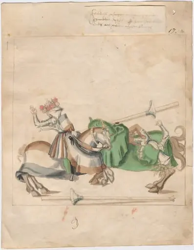 German Joust of Peace, by German 16th Century