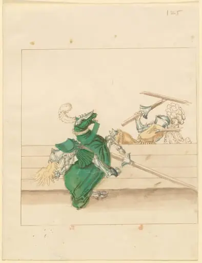 Italian Joust of Peace, by German 16th Century