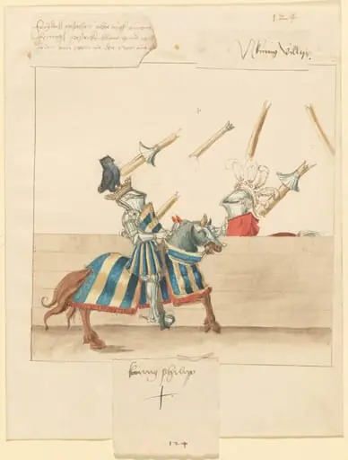 Italian Joust of Peace, by German 16th Century