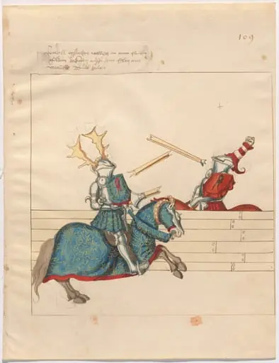 Italian Joust of Peace, by German 16th Century