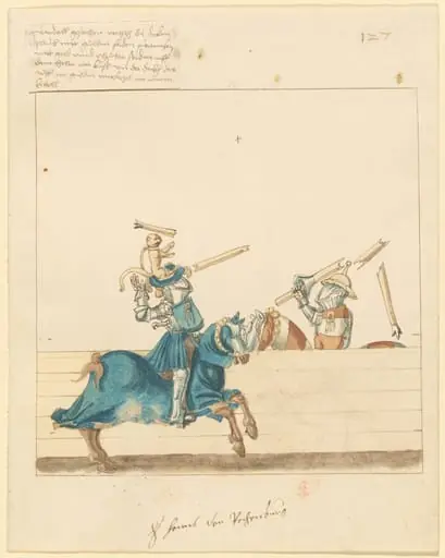 Italian Joust of Peace, by German 16th Century