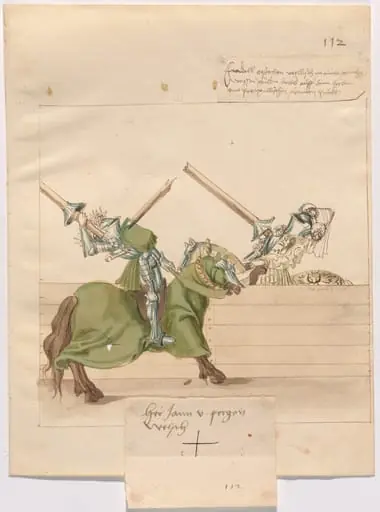 Italian Joust of Peace, by German 16th Century