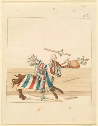 Italian Joust of Peace, by German 16th Century