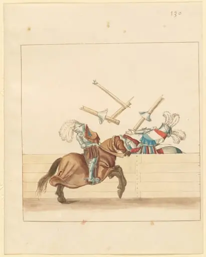 Italian Joust of Peace, by German 16th Century