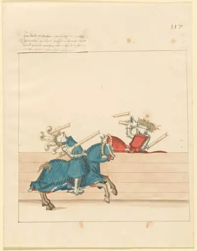 Italian Joust of Peace, by German 16th Century