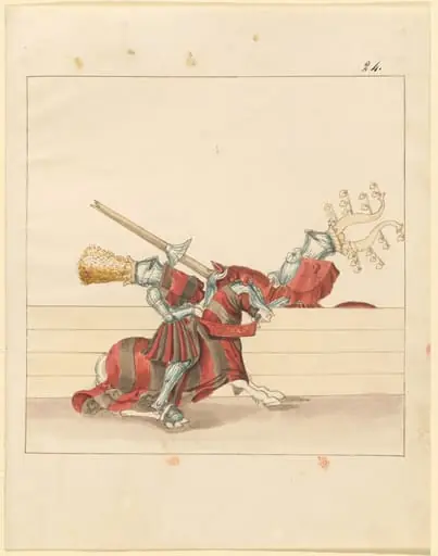 Italian Joust of Peace, by German 16th Century