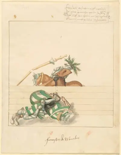 Italian Joust of Peace, by German 16th Century