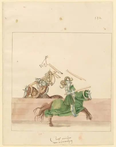 Italian Joust of Peace, by German 16th Century