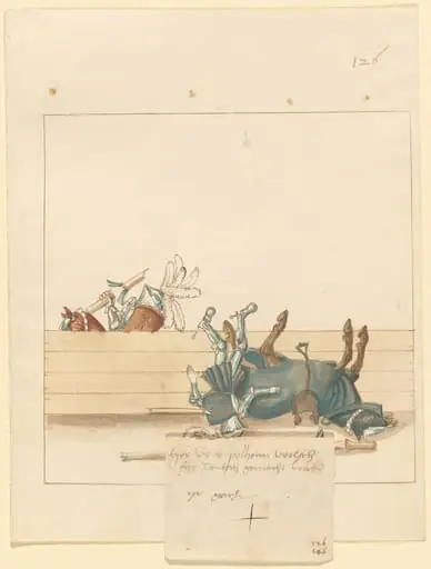 Italian Joust of Peace, by German 16th Century