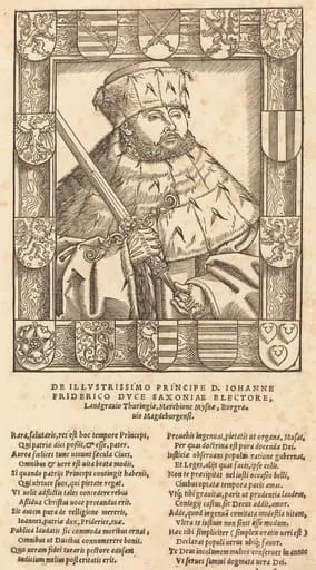 John Frederic the Magnanimous, in Electoral Robes, by German 16th Century