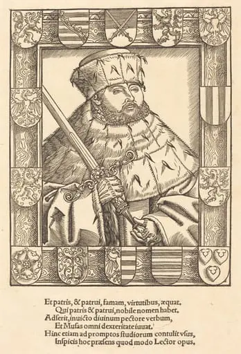 John Frederic the Magnanimous, in Electoral Robes, by German 16th Century