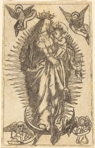 Madonna and Child, by German 16th Century