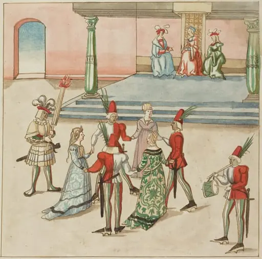 Masquerade, by German 16th Century