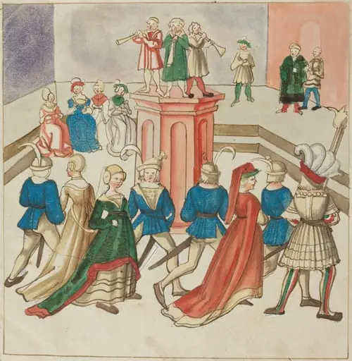 Masquerade, by German 16th Century