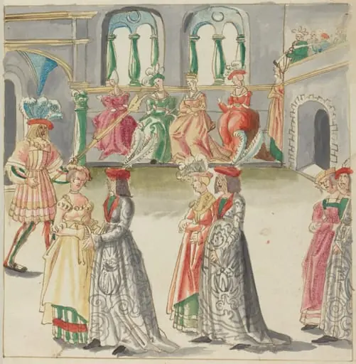 Masquerade, by German 16th Century
