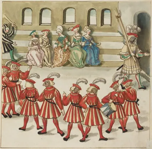 Masquerade, by German 16th Century