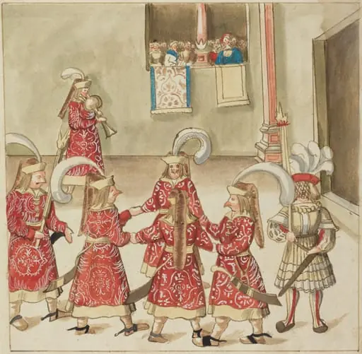 Masquerade, by German 16th Century