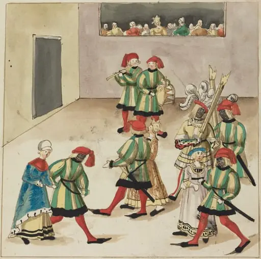Masquerade, by German 16th Century