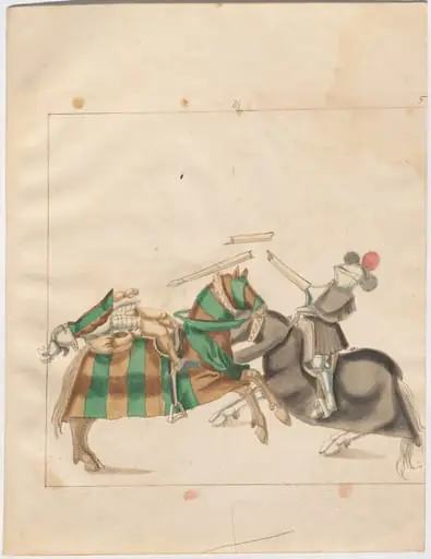 Mixed Jousts of War and Peace, by German 16th Century