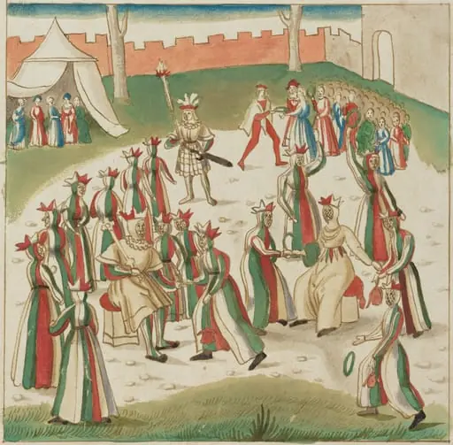 Outdoor Games, by German 16th Century