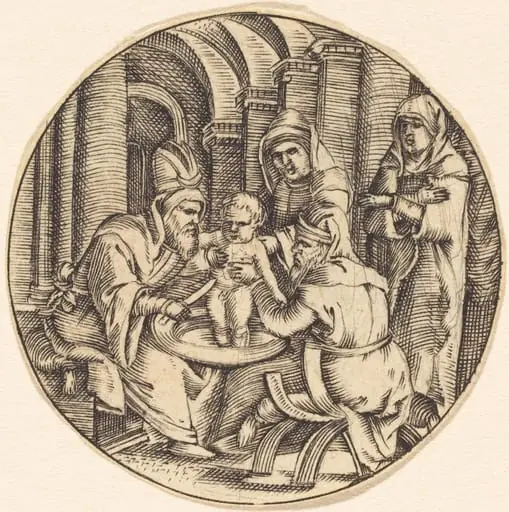 The Circumcision, by German 16th Century