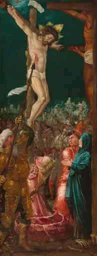 The Crucifixion, by German 16th Century, 1562