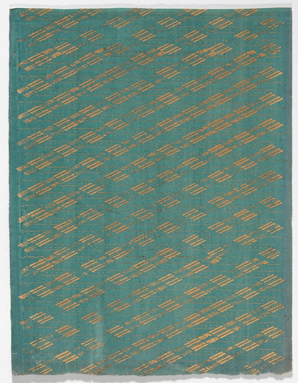 Endpaper, by German 19th Century, ink, 1850
